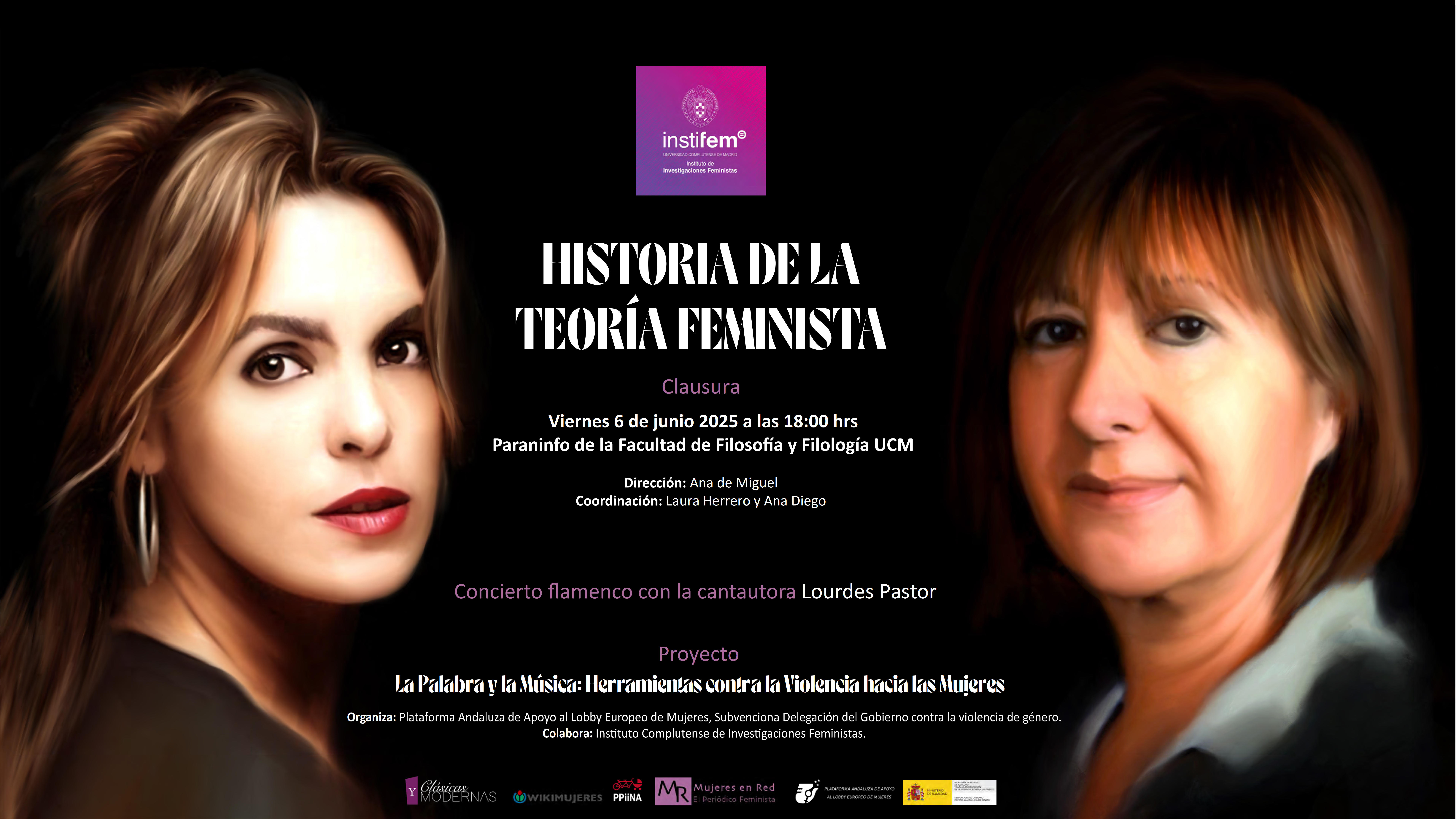 Conferencia y concierto feminista-Cierre del Curso Historia de la Teoría Feminista 2025